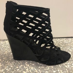 Black Strappy Heels